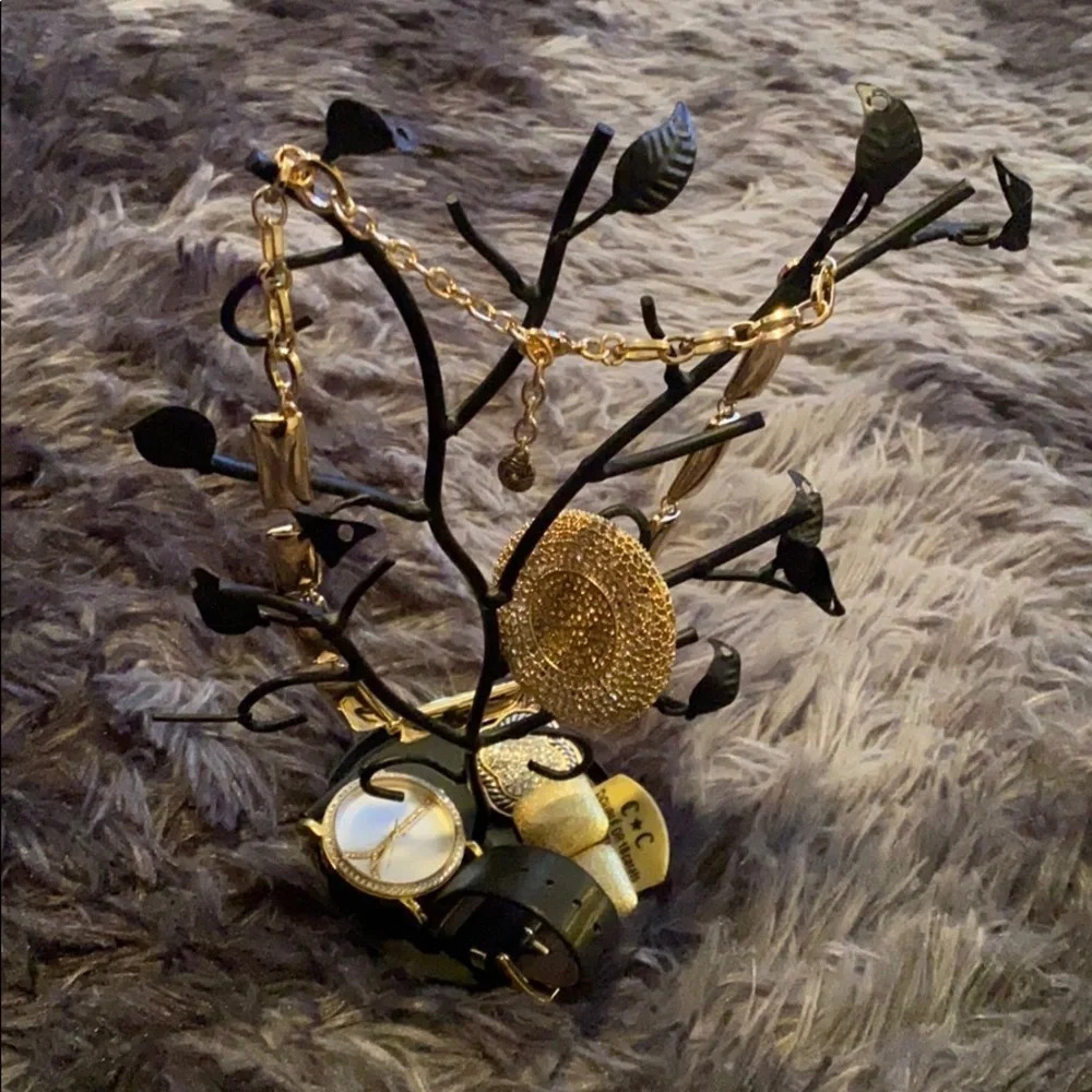 Black tree style Jewelry  organizer/ holder
